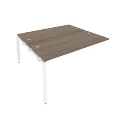 Проходной наборный элемент рабочей станции Metal System Б.ПРС-СП-2.4 Вяз/Белый