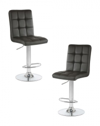 Стул барный DOBRIN KRUGER (черный) 2 шт