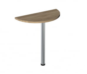 Приставка для переговоров полукруг Р.К-6 Ясень темный