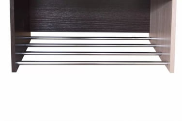 Двустворчатый шкаф Ольга 3 Ясень шимо светлый Венге