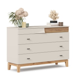 Комод 1200 Нильс ЛД 423.050.000 Кашемир/Дуб Тортуга