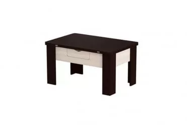 Стол-трансформер Стэп-3 Венге Ясень Шимо светлый