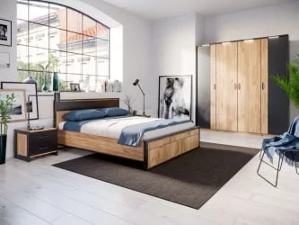 Шкаф двухстворчатый Техно ЛД 678.131.000.002 Дуб Золотой