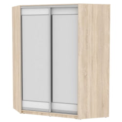 Шкаф-купе YA-198х1400-718-5(ДСС-Белый-D2D2)