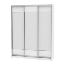 Шкаф-купе B-220х180х60-2(Белый-D8D8D8)