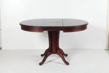 Стол из массива дерева Орион-5 (d1200) тон 9м