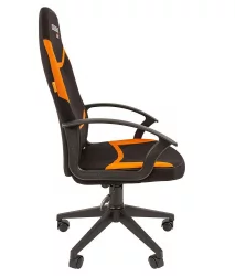 Геймерское кресло CХАИРМАН ДРАЙВ (ГАМЕ) 9 Новое (НЕВ) Черный-оранжевый / CHAIRMAN (GAME) (NEW)