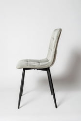 Стул со спинкой OKC 1225 серый вельвет G-062-39