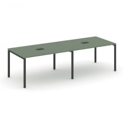 Стол переговорный (2 столешницы) CONCEPT CN.PRG-023 Кобо Антрацит