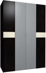 Шкаф для одежды и белья АМЕЛИ 555 Венге (спальня)