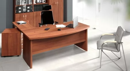 Стол руководителя Танго СТ9-R16 Орех