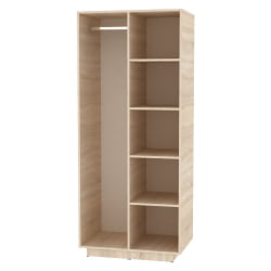 Шкаф распашный Аврора(Х28)1872х801х540(Венге-ДМ) / Аврора(H28)1872х801х540(Венге-ДМ)