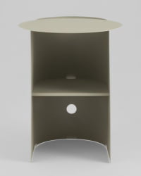 Журнальный столик Floire металл оливковый