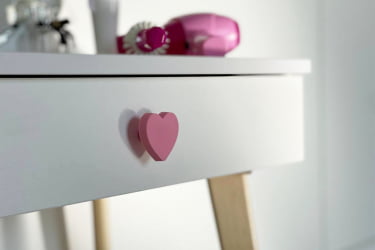 Набор детский Зайка MK-0019 белое дерево/белый (плюш)