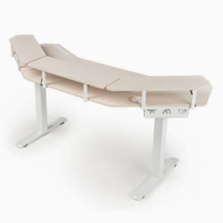 Стол для компьютера (для геймеров) с подставкой под клавиатуру и электрической регулировкой по высоте Eureka ERK-ED71-MW