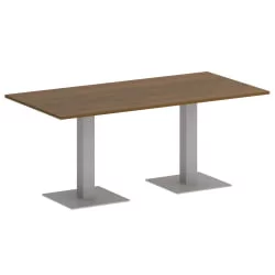 Стол прямоугольный HOME OFFICE VR.SP-5-180.2 Орех Гварнери/Серый металл