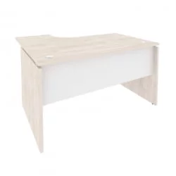 Стол эргономичный правый ОНИКС О.СА-3Р Денвер Светлый/Белый / ONIX O.SA-3R
