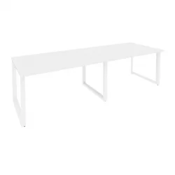 Стол переговорный (2 столешницы) ONIX O.MO-PRG-2.3 Белый Бриллиант