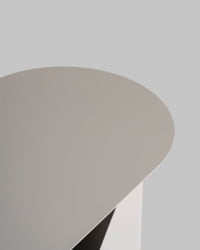 Журнальный столик Yvaine металл темно-серый