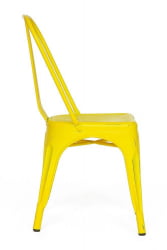 Стул LOFT CHAIR (mod. 012) металл, 45*35*85см, желтый/yellow vintage