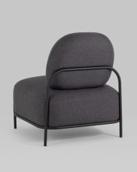 Кресло Стоун 1 рогожка Темно-серый