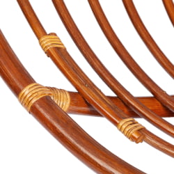 Кресло-качалка ПАПАСАН/ПАПАСАН в 23/01 Б /без подушки/ 115х78х104 см, Пекан (орех) / PAPASAN/ПАПАСАН w B Pecan