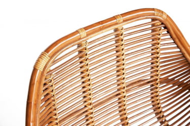 Кресло Secret De Maison Pitaya (mod. 01 5089 SP KD/1-1) натуральный ротанг/металл, 80х66х64см, светлый мед/черный