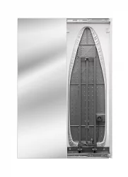 Настенный шкаф Iron Slim (левый, купе) Беленый дуб