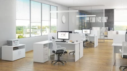 Комплект мебели для персонала Trend TRD02 Белый