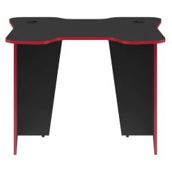 Компьютерный стол с надстройкой SKILLL SKL 100CB антрацит/красный