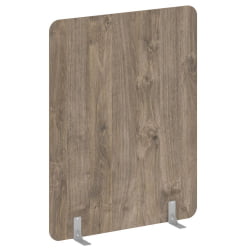 Перегородки на металлических опорах на фетровых подпятниках R-line DP.F-140-180 Тиквуд Темный