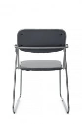 Кресло Nix Plus RCH OMKL-03 Серый/Металл окрашенный Хром