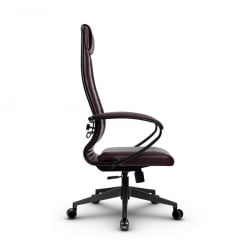 Кресло офисное МЕТТА Комплект 28, Основание 17832 Комплект 4 Бордовое