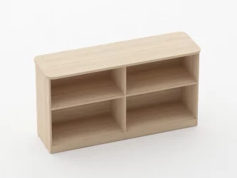 Тумба приставная к столу Glassy 3.18.103 Бук светлый