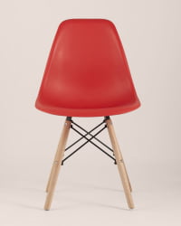 Стул Еамес Стйле ДСВ красный (разборный каркас) / Eames Style DSW