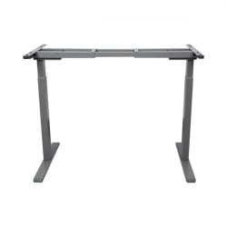 Подстолье для стола с электроприводом и регулировкой высоты 2 мотора, память 3 уровня высоты, серый