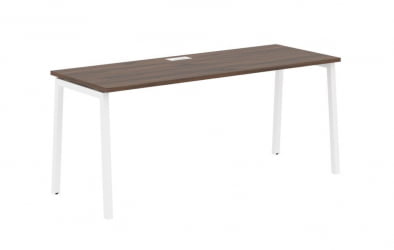 Стол письменный EDIS ELST 1767 Дуб Денвер темный Белый