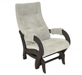 Кресло-глайдер Модель 708 венге / Верона Лигхт Грей / Verona Light Grey