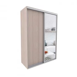 Шкаф для одежды Акцент-Сим ДЗ 1400х600  Ясень шимо светлый