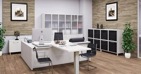 Кабинет для руководителя YALTA Снежная Патина