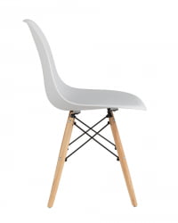 Стул Еамес Стйле ДСВ светло-серый (разборный каркас) / Eames Style DSW