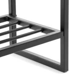 Банкетка-обувница Charli Lux/Чарли Люкс БО велюр/букле, VT shape silver