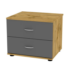 Комод Алиса(K8)458х540х459сторцевойручкой(ДВ-Графит)