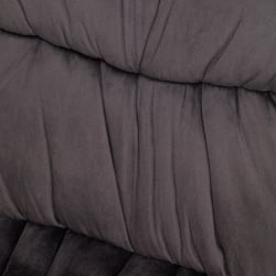 Стул FURLA (mod. 4816) металл/вельвет, 89х56х44см, серый