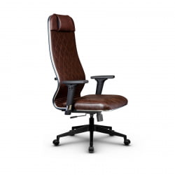 Кресло руководителя Metta L 1m 40M/2D Комплект 8 Темно-коричневое