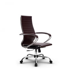 Кресло офисное МЕТТА Комплект 10, Основание 17833 Комплект 2 Бордовое