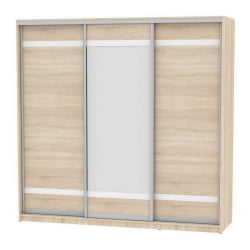 Шкаф-купе B-230х235х60-1(ДСС-D9D10D9)