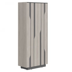 Шкаф для одежды Line СФ-574401 Дуб серый Черный графит