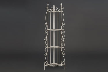 Этажерка Secret De Maison 001 стальной сплав, 50х35х160см, butter white