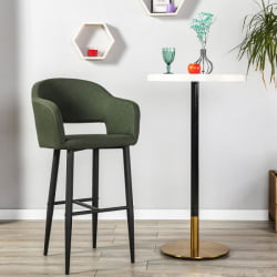 Кресло Бар Oscar Б темно-зеленый/черный